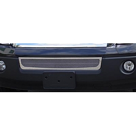 T-Rex Truck Products Bumper Grille Insert Mesh Polished Silver Stainless Steel - 55594