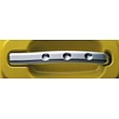 All Sales Tailgate Handle - Polished Aluminum Silver - 917D