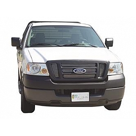 Go Industries Grille Insert - Polished Aluminum Rectangular - 85044