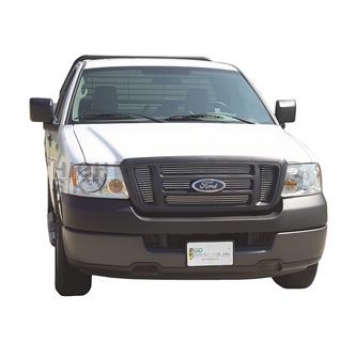 Go Industries Grille Insert - Polished Aluminum Rectangular - 85044