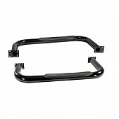 Rugged Ridge Nerf Bar 3 Inch Black Powder Coated Steel - 1159002