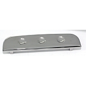 All Sales Tailgate Handle - Chrome Plated Aluminum Silver - 909DC