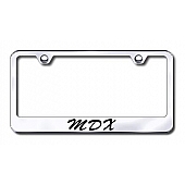 Automotive Gold License Plate Frame - Gold Stainless Steel - LFSMDXEG