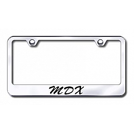 Automotive Gold License Plate Frame - Gold Stainless Steel - LFSMDXEG