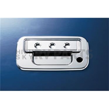 All Sales Tailgate Handle - Chrome Plated Aluminum Silver - 523DC
