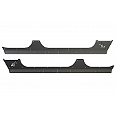 Fishbone Offroad Rocker Panel Guard - Black Flat Powder Coated Steel - FB23053