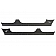 Fishbone Offroad Rocker Panel Guard - Black Flat Powder Coated Steel - FB23053