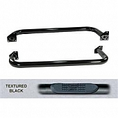 Rugged Ridge Nerf Bar 3 Inch Black Textured Steel - 1159104