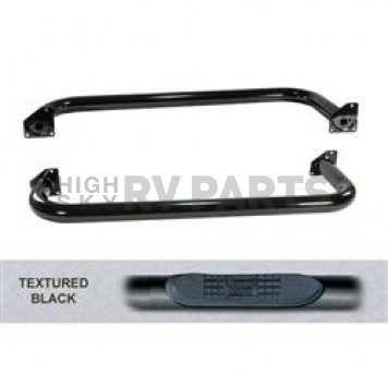 Rugged Ridge Nerf Bar 3 Inch Black Textured Steel - 1159104