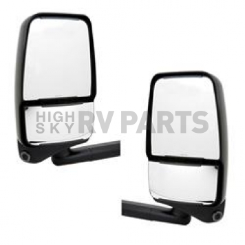 Velvac Exterior Mirror 1 Remote And 1 Manual Rectangular Black - 719445
