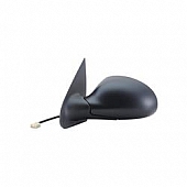 K-Source Exterior Mirror Electric OEM Black Single - 60552C