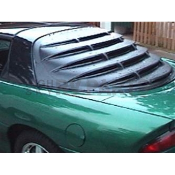 Astra/Hammond Window Louver Rear Window ABS Plastic Black - 1383