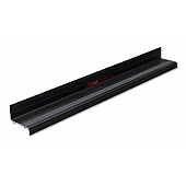 Owens Products Running Board Black Aluminum Stationary - 73001