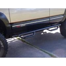 N-Fab Nerf Bar 3 Inch Steel Round - C9566T