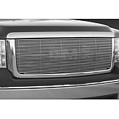 Street Scene Grille Insert - Horizontal Bar Aluminum Polished - 95080188