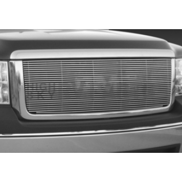 Street Scene Grille Insert - Horizontal Bar Aluminum Polished - 95080188