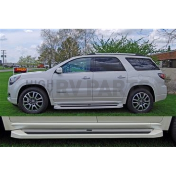 Owens Products Running Board Black Plastic Stationary - 6708801