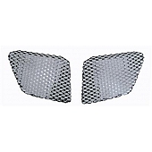 Street Scene Grille Insert - Mesh Steel Black Chrome - 95076923