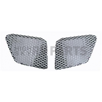 Street Scene Grille Insert - Mesh Steel Black Chrome - 95076923