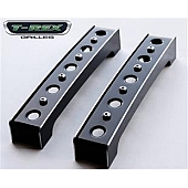T-Rex Truck Products Grille Trim Cover - Center Bars Black Painted Steel - 6455661