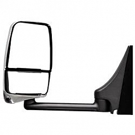 Velvac Exterior Mirror 1 Remote And 1 Manual Rectangular Silver - 719453