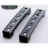 T-Rex Truck Products Grille Trim Cover - Center Bars Black Painted Steel - 6459631