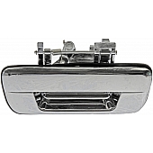 Help! By Dorman Tailgate Handle - Chrome Plated Plastic Silver - 91173