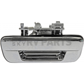 Help! By Dorman Tailgate Handle - Chrome Plated Plastic Silver - 91173