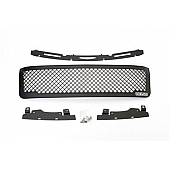 Putco Grille Insert - Black Powder Coated Aluminum Rectangular - 270506B