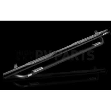 Romik USA Nerf Bar 3 Inch Black Matte Powder Coated Steel - 10031158-1