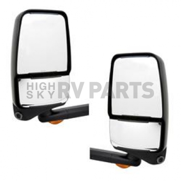 Velvac Exterior Mirror 1 Remote And 1 Manual Rectangular Black - 719454