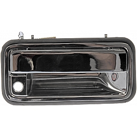 Help! By Dorman Tailgate Handle - Chrome Plated Plastic Silver - 91182
