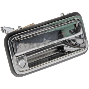 Help! By Dorman Tailgate Handle - Chrome Plated Plastic Silver - 91182-2