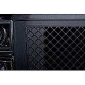 Putco Grille Insert - Black Powder Coated Aluminum Rectangular - 270507B