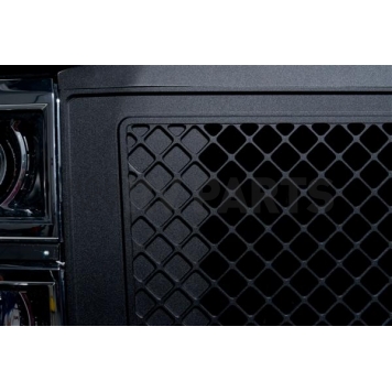 Putco Grille Insert - Black Powder Coated Aluminum Rectangular - 270507B
