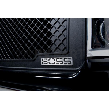 Putco Grille Insert - Black Powder Coated Aluminum Rectangular - 270507B-1