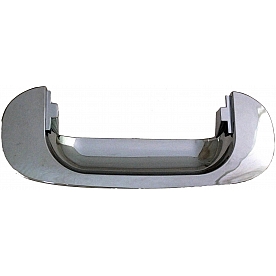 Help! By Dorman Tailgate Handle Bezel - Plastic Silver - 93506