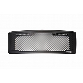 Putco Grille Insert - Black Powder Coated Aluminum Rectangular - 270507BL