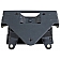 Help! By Dorman Tailgate Handle - Matte Plastic Black - 93511