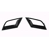 Street Scene Grille Duct - Black Plastic Set Of 2 - 95070235