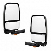 Velvac Exterior Mirror 1 Remote And 1 Manual Rectangular White - 719457