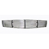 Street Scene Grille Insert - Horizontal Bar Aluminum Polished - 95080221