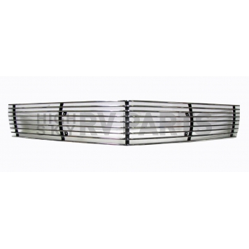 Street Scene Grille Insert - Horizontal Bar Aluminum Polished - 95080221