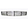 Street Scene Grille Insert - Horizontal Bar Aluminum Polished - 95080221