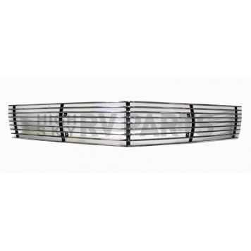 Street Scene Grille Insert - Horizontal Bar Aluminum Polished - 95080221-1