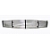 Street Scene Grille Insert - Horizontal Bar Aluminum Polished - 95080221