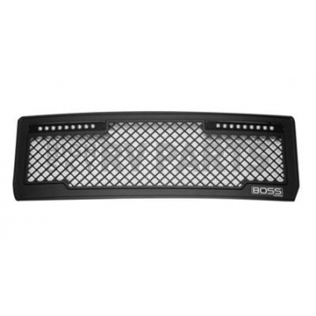 Putco Grille Insert - Black Powder Coated Aluminum Rectangular - 270512BL