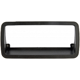 Help! By Dorman Tailgate Handle Bezel - Plastic Black - 76108