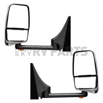 Velvac Exterior Mirror 1 Remote And 1 Manual Rectangular Silver - 719460