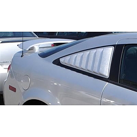 Astra/Hammond Window Louver Side Window ABS Plastic Black - 10569